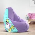 Biggie Bean Bag 1Xl Bean Bag Chair with Beans Filled-Perfect for Living Room,Bedroom,Study-Sale Design(Printed - Luneyy Toons-Luneyy Toonslt-21-Lvndr)-Faux Leather