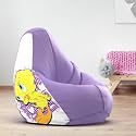 Biggie Bean Bag 1Xl Bean Bag Chair with Beans Filled-Perfect for Living Room,Bedroom,Study-Sale Design(Printed - Luneyy Toons-Luneyy Toonslt-24-Lvndr)-Faux Leather