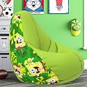 Biggie Bean Bag 1Xl Bean Bag Chair with Beans Filled-Perfect for Living Room,Bedroom,Study-Sale Design(Printed - Sopngebob-Sopngebob - Artwork-3)-Faux Leather