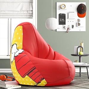 biggie bean bag 2xl bean bag chair with beans filled-perfect for living roombedroomstudy-sale designprinted - paenut -paenut - artwork-4