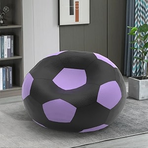 biggie bean bag 3xl bean bag chair with beans filled-perfect for living roombedroomstudy-sale designregular-black lavender-faux leather