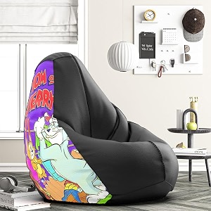 biggie bean bag 3xl bean bag chair with beans filled-perfect for living roombedroomstudy-sale designprinted - tomampjry-tomampjrytj-4-indg