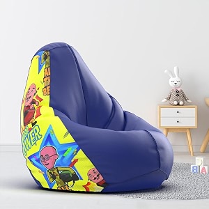 biggie bean bag 4xl bean bag chair with beans filled-perfect for living roombedroomstudy-sale designprinted - motutu patlutu -motutu patlutu - artwork-8