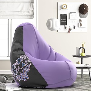 biggie bean bag 4xl bean bag chair with beans filled-perfect for living roombedroomstudy-sale designprinted - wondr woman-wondr womanww-1-lvndr