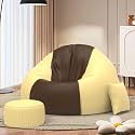 Biggie Bean Bag Chair with Beans Filled