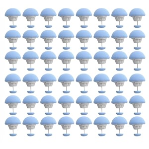 bed sheet clips duvet cover holding clips non-slip cover fixator comforter quilt holder with one-key unlock for blanket bed sheet curtain socks mattress 48 blue