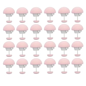 bed sheet clips duvet cover holding clips non-slip cover fixator comforter quilt holder with one-key unlock for blanket bed sheet curtain socks mattress 24 pink