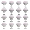 Bed Sheet Clips Duvet Cover Holding Clips Non-Slip Cover Fixator Comforter Quilt Holder with One-Key Unlock for Blanket Bed Sheet Curtain Socks Mattress (16, Gray)