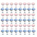 Bed Sheet Clips Duvet Cover Holding Clips Non-Slip Cover Fixator Comforter Quilt Holder with One-Key Unlock for Blanket Bed Sheet Curtain Socks Mattress (48, Multicolor)