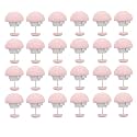 Bed Sheet Clips Duvet Cover Holding Clips Non-Slip Cover Fixator Comforter Quilt Holder with One-Key Unlock for Blanket Bed Sheet Curtain Socks Mattress (24, Pink)