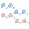 Bed Sheet Clips Duvet Cover Holding Clips Non-Slip Cover Fixator Comforter Quilt Holder with One-Key Unlock for Blanket Bed Sheet Curtain Socks Mattress (8, Multicolor)