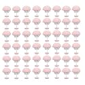 Bed Sheet Clips Duvet Cover Holding Clips Non-Slip Cover Fixator Comforter Quilt Holder with One-Key Unlock for Blanket Bed Sheet Curtain Socks Mattress (48, Pink)