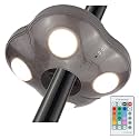 BIGMONAT Patio Umbrella Light Battery Operated, Outdoor Table Umbrella Lights with Remote and Timer, Color Changing Pole Light, Wireless Tent Lights for Camping, Brightness Dimmable, 250 Lumens
