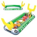 BigMouth NFL 4 ft Inflatable Food Cooler Buffet Officially Licensed NFL Fan Gear Ice Serving Pool Drink Bar for Tailgate Parties