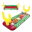 BigMouth NFL 4 ft Inflatable Food Cooler Buffet Officially Licensed NFL Fan Gear Ice Serving Pool Drink Bar for Tailgate Parties