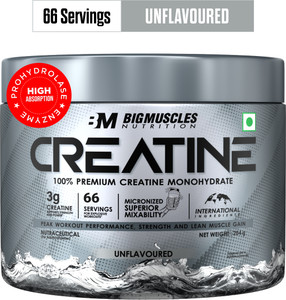 BIGMUSCLES NUTRITION Creatine Monohydrate 66 Servings