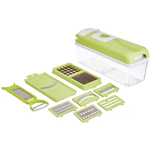 bigplayer 2-in-1 vegetable chopper set for kitchen