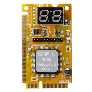 bigplayer desktop laptop debug diagnostic pcimini pci-elpc pcimini testing card tester gold
