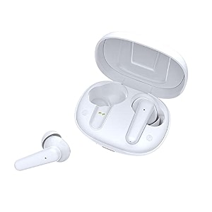 bigplayer in ear earbuds lightweight design 24 hours playback timebluetooth 50 touch control white mst-1491