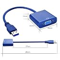 BigPlayer USB 3.0 to VGA Adapter 15 Pin (Multicolor)