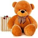 Bigstep Brown Teddy Bear, 5 Feet, Soft Toy, Female, Special Edition, Washable, Animal Theme, Teddy, Stuffed Toy