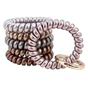 BIHRTC Wrist Key Chain Spring Flexible Spiral Wrist Coil Sauna Keychain