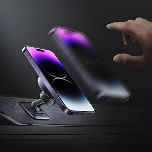 bijasani new 2024 magnetic mobile holder for car compatible with all iphone devices smartphones stand holder car dashboard accessories magnetic phone holder car car mobile holder m12_t3