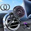 BIJASANI New 2024 Magnetic Mobile Holder for Car, Compatible with All iPhone Devices, Phone Stand Holder, car Dashboard Accessories Magnetic Phone Holder Car, Car Mobile Holder (M12_AU_T3)