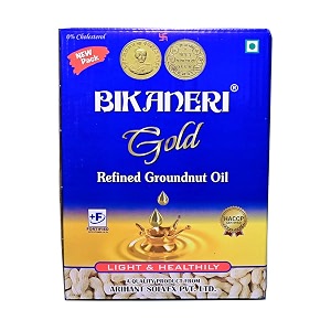 bikaneri gold refined groundnut oil 15 litre