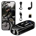 Bike Camera, Bicycle Camera with Up to 7H Recording, Loop Recording, WiFi App, IPX6 Waterproof, 100-Lumen Light, 32GB Card & 2 Bike Mounts for Cycling