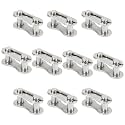 PSLER Single Speed Bike Chain Master Link Missing Connectors 10PK Silver