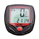 Bike Computer, Large LCD Digital Display with Backlight Waterproof Bicycle Bike Speedometer Sensitive Data Statistics Recording Cycling Odometer Multi Function