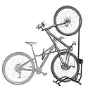 Bike Floor Stand, Vertical Horizontal Bicycle Storage Rack, Holds 77lbs