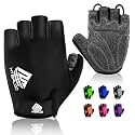 Bike Gloves Cycling Gloves Biking Gloves Bicycle Gloves for Men Women with Anti-Slip Shock-Absorbing Pad,Light Weight Half Finger Gloves for Cycling Workout Training Outdoor