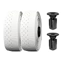 Bike Handlebar Tape, EVA Bike Bar Tape Road Bike, High Stain Resistance Bicycle Handlebars Tape, Extra Thick Soft & Non-Slip Comfortable Bike Grip Tape for Handlebars(Set of 2, White)