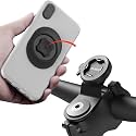 Bike Phone Mount Holder,Aluminum Bicycle Handlebar Stem Mini Phone Clamp