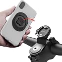 Bike Phone Mount,Mountain Bicycle Handlebar Cell Holder,Fit Round Stem Cap