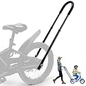 Bike Training Handle, 6 Height Adjustable Push Handle for Kids Bikes