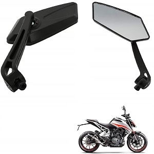 bike universal motorcycle rear view side mirrors suitable for bajaj pulsar ns 200