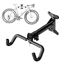 Bike Wall Mount Hanger - Adjustable Horizontal Bicycle Storage Rack for Garage and Home - Metal Hook Holder for Road, Mountain, and Hybrid Bikes