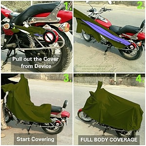 BIKEBLAZER Semi-Automatic Full Body Bike Covers -