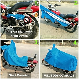 BIKEBLAZER Semi-Automatic Full Body Bike Covers -