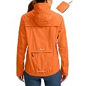 Bikewa Women's Cycling Rain Jackets Waterproof Windbreaker Lightweight Running Windproof Reflective Jacket Packable Hooded