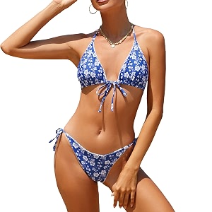 Bikinis Swimsuit Set for Women Swimwear Triangle