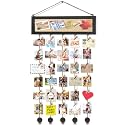 Bikoney Collage Picture Frame with Bulletin Board Photo Display - Black