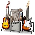 Bikoney Guitar Stand Floor for Multiple Guitars with Amp Stand