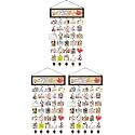Bikoney Picture Frames Collage Wall Decor Hanging Photo Display Multi Pictures Organizer with Wood Bulletin Board Photo Board 30 Clips and 6 Pushpins for Home and Dorm Room Decor (Black) (Pack of 3)