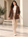 BILBURY Women Self Design Casual Jacket