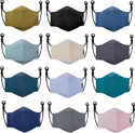 BILDOS 4 Layer 12Pcs Assorted Color Cotton