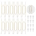 Bilillo 12 Pack Plate Hangers for the Wall, 10-14 inch Decorative Plate